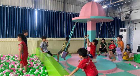 Những khoảnh khắc vui chơi và học hỏi tại Thảo Nguyên Xanh